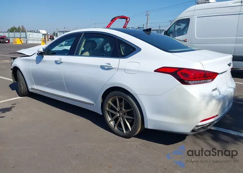 2015 Hyundai Genesis 5.0 from USA, damaged, VIN KMHGN4JF5FU021451